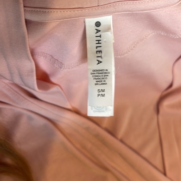 Athleta intimates Modal robe pink long duster size S - Picture 8 of 11
